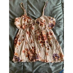 American Eagle Floral Tank Top